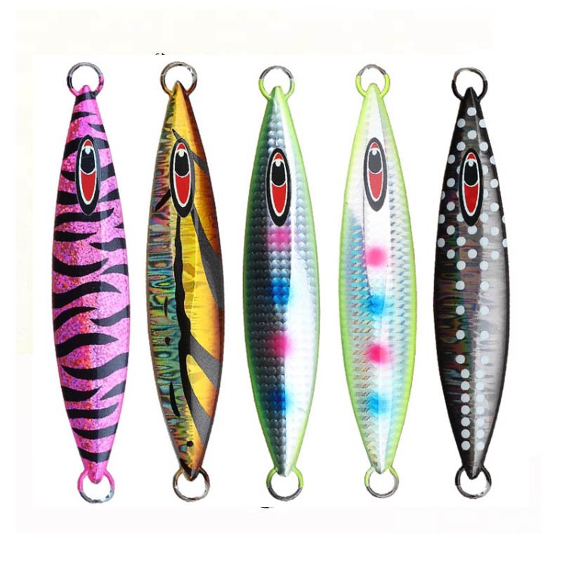 Metal Jigging Spoon Bass Lure Kit Micro Butterfly Jigs for Tuna Snapper  King Inchiku Tuna supplier_Lead Jigs Fishing Lures Saltwater Glow in Dark  trading_Slow Pitch Fishing Jigs with Assist Hooks purchaser